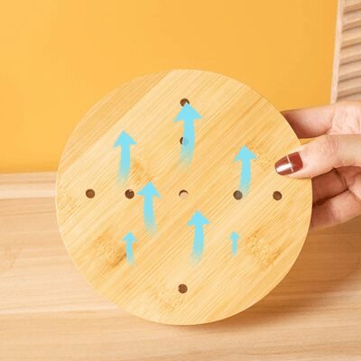 Gamelle WarmSipCatBowl jaune facile à nettoyer pratique