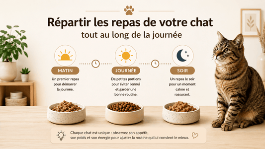 Combien de repas par jour pour un chat ? Le secret d’un rythme alimentaire plus naturel 🐾