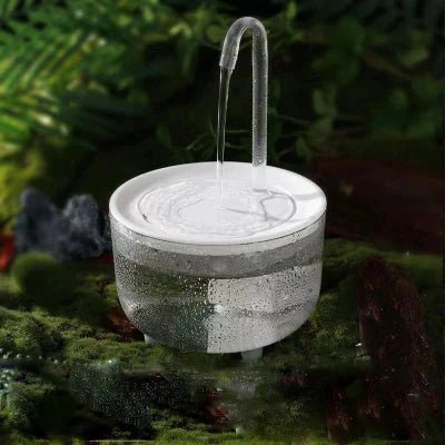 Fontaine eau chat CatDrinker tube transparent circulation continue