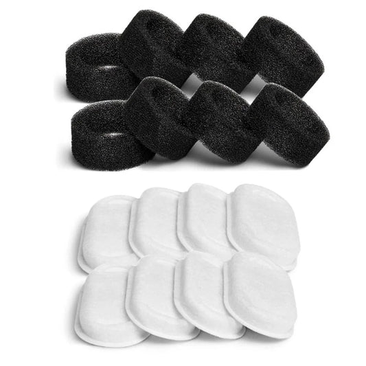 Filtre triple couche charbon actif pour fontaine chat