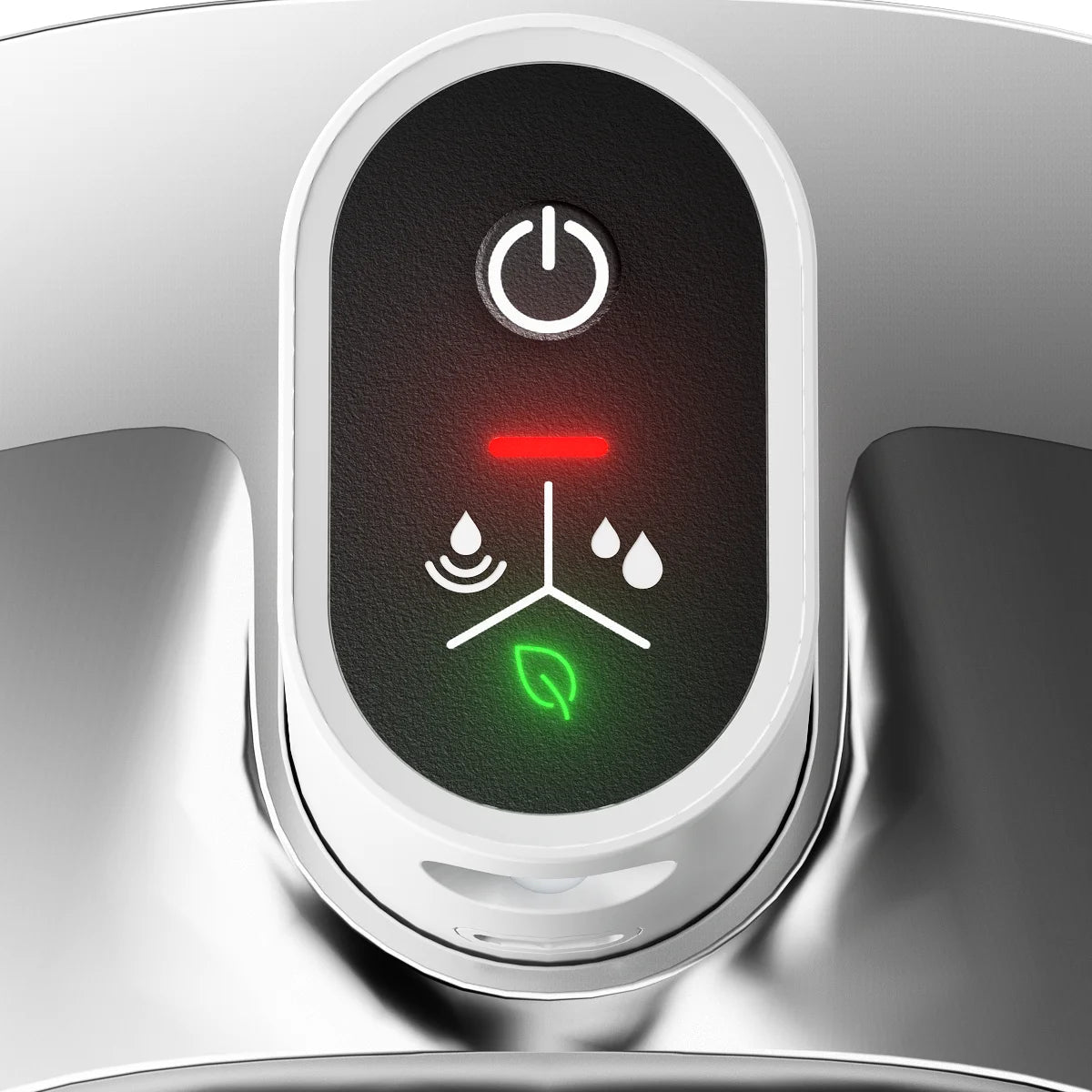 bouton pour choisir le mode de fonctionnement de la fontaine