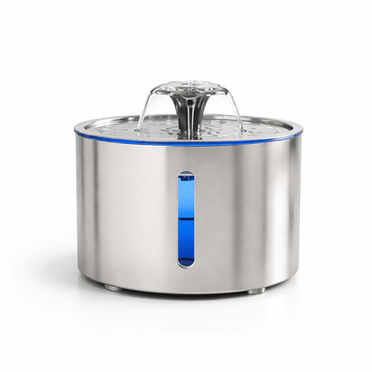 Fontaine à Eau pour Chat SilentFlow™ – Inox 304, 2,5 L