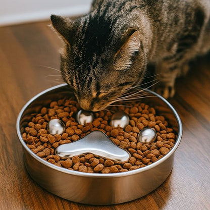 Gamelle anti glouton pour chat Felicare - ralentit l'alimentation et améliore la digestion