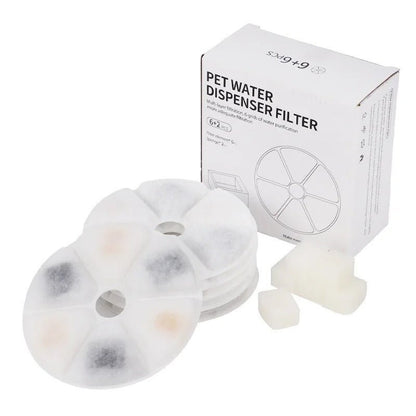 6PC Filter Cotton pour Fontaine SilentFlow