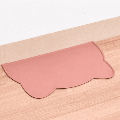 Tapis silicone KittyPlacemat rose antidérapant