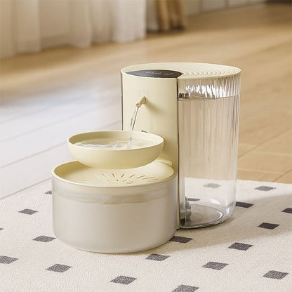 Fontaine eau chat Fresh Hydra silencieuse cascade vue principale