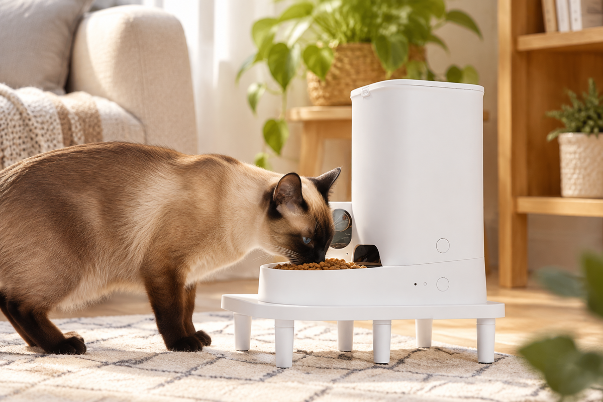 Support rehausseur PETKIT pour distributeur de nourriture | MiaouTable