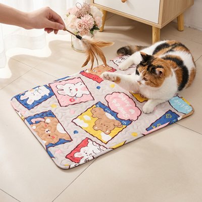 Tapis rafraichissant Chat motifs animaux 